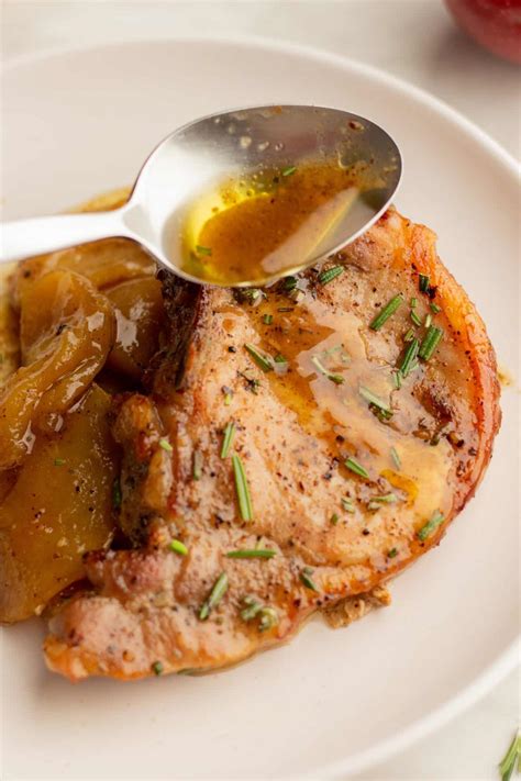 Pork Chop with Apple Bake - Happy Homeschool Nest