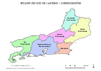 Rio De Janeiro | Baixar Mapas