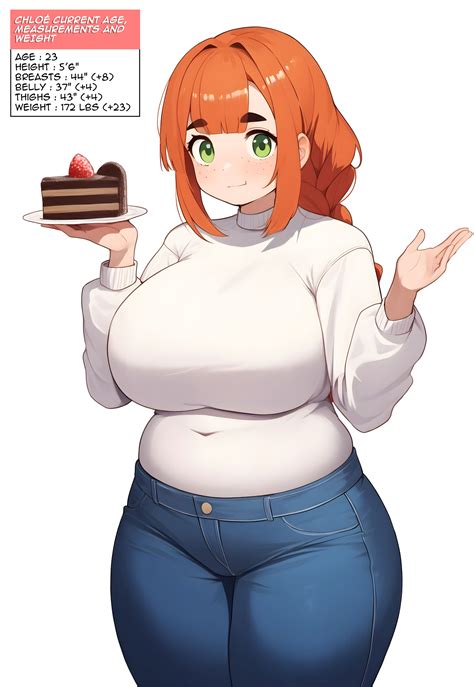 Chloe weight gain - Part 2 by Jotunlang on DeviantArt