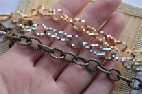 50 см. Цепь крупная 12x9x2мм Бронза – купить на Ярмарке Мастеров ...