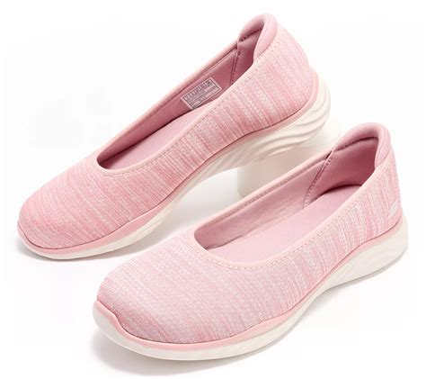 Skechers On-the-GO Ideal Washable Mesh Ballet Flats - Sweetie - QVC.com