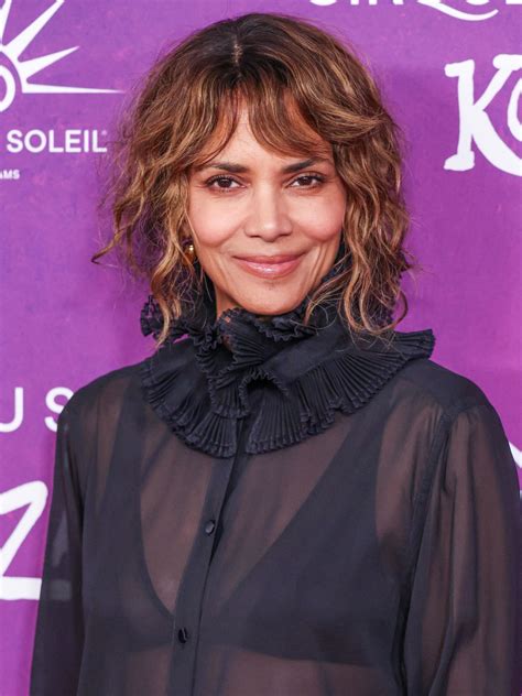 HALLE BERRY at Cirque du Soleil’s Kooza Premiere at Santa Monica Pier