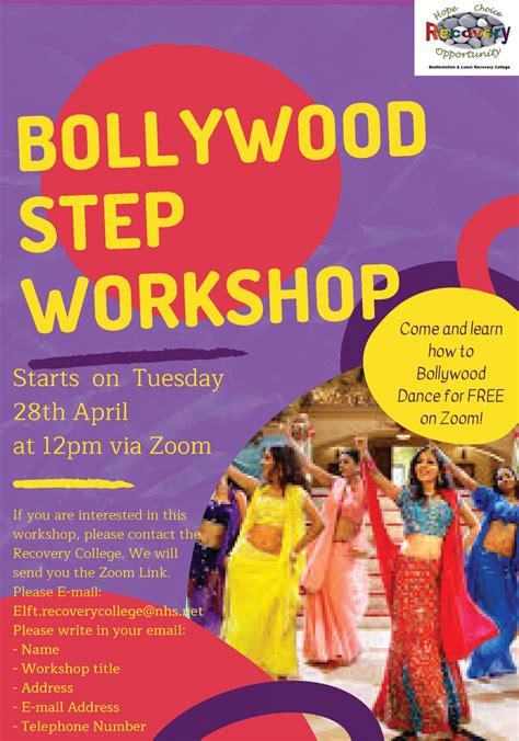 Bollywood dance online workshop - Healthwatch Central Bedfordshire