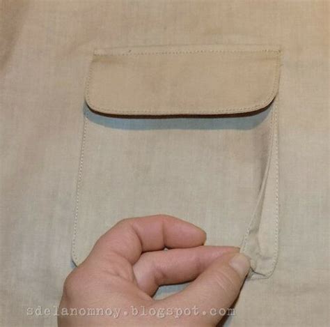 МК карман-портфель: чистая обработка | Sewing tutorials clothes, Pocket ...