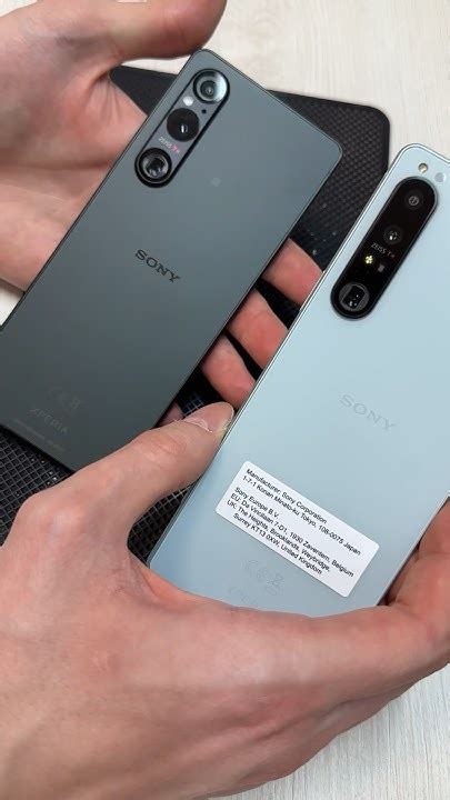 Сони сони сони. Экспресс просмотр Sony Xperia 1 V и 1 IV. Для 2024 ...