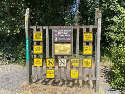 Collins Beach - Nude Beach Map
