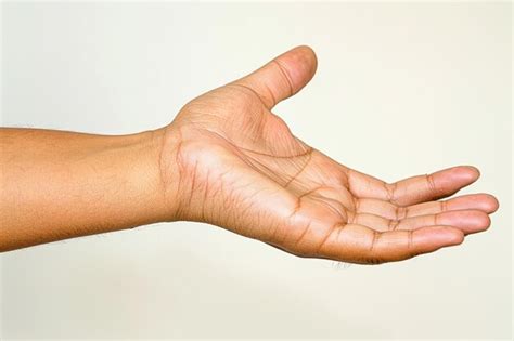 premium photo relaxed left hand female finger gesturing touching