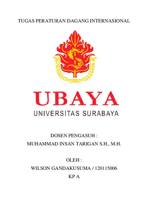 (DOC) Pengaruh WTO bagi Indonesia