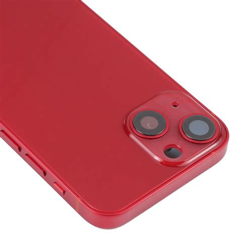 For iPhone 13 mini Battery Back Cover with Side Keys & Card Tray