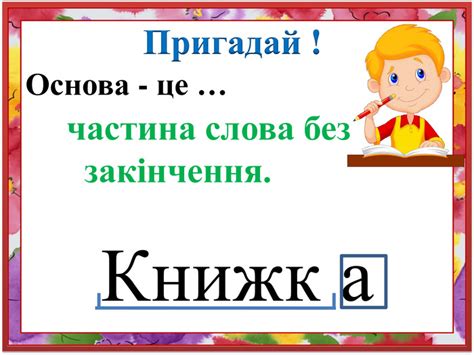 Презентація "Що ми знаємо про будову слова" 3 клас