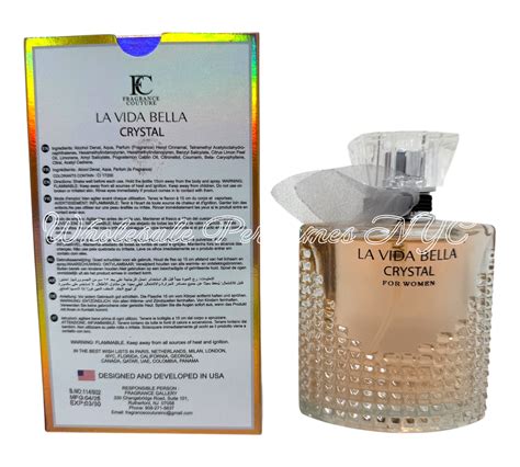 La Vida Bella Crystal for Women (FC) – Wholesale Perfumes NYC