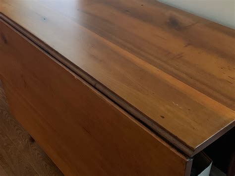 Antique pine gate leg drop leaf table - Columbia, MD Patch