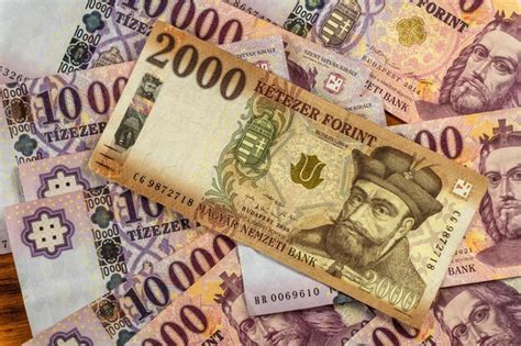 Premium Photo | Hungarian forint banknotes