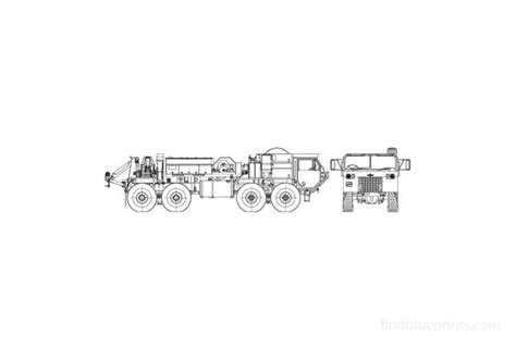 Download drawing Oshkosh HEMTT M984 A2 Wrecker Truck 2006 in ai pdf png svg formats