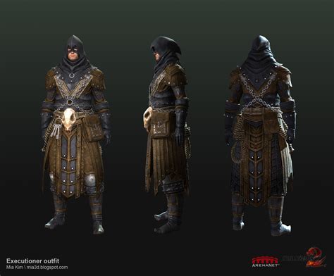 Mia Kim - Guild Wars 2 : Executioner outfit