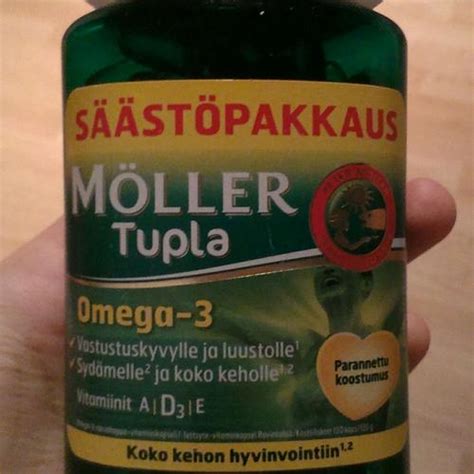 Инструкция по применению Moller Tupla Omega 3
