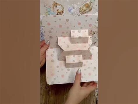 Поп-ап открытка легко и красиво 👍🏻#скрапбукинг #ручнаяработа #открытка ...