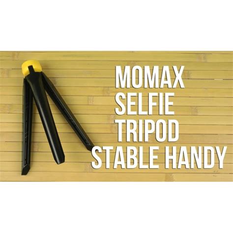 Тренога для селфи палки Momax Selfie Pod Tripod TRS2Y (Желтый)