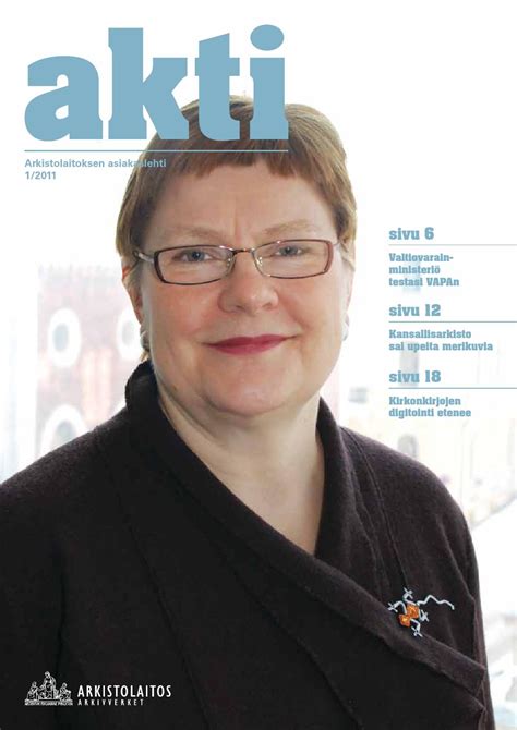 Akti 1/2011 by Kansallisarkisto - Issuu