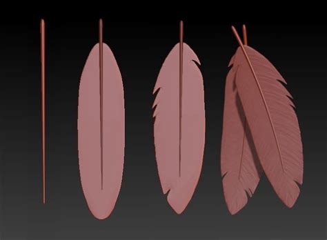 Feather Challenge - Page 2 | Zbrush, Concept design, Feather