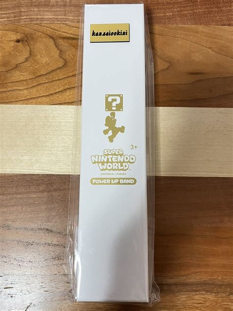 USJ Super Nintendo World gold color Power Up Band Amiibo Switch Mario ...