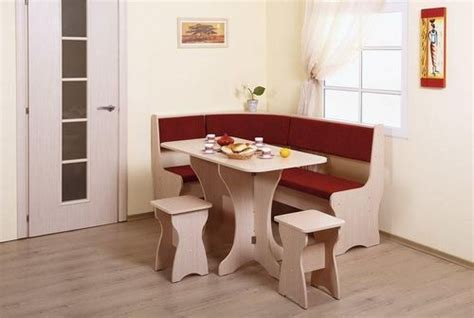 Угловой диван для кухни: фото уголка на кухню, диван круглый, размеры ...