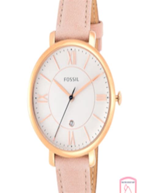 Buy Fossil Women Pink & White Analogue Watch - Watches for Women ...