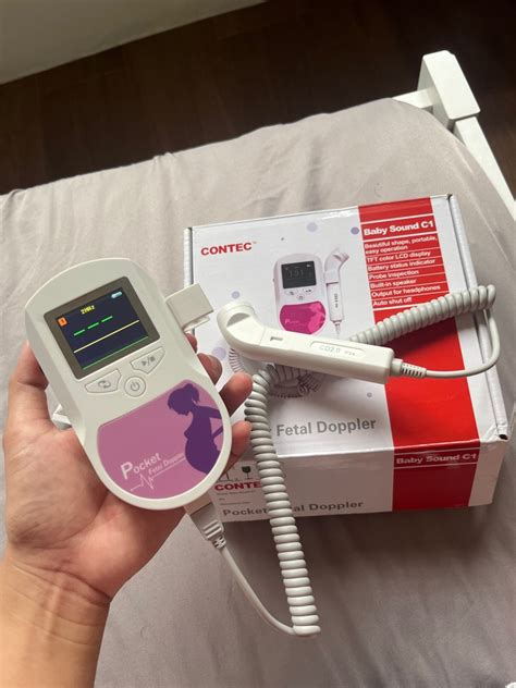 Contec Fetal Doppler Baby Sound C1, Babies & Kids, Maternity Care on ...