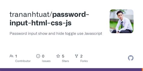 github trananhtuatpassword input html css js password input show