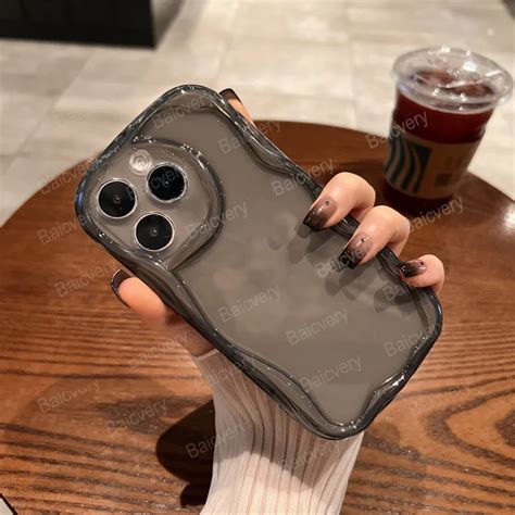 Модные чехлы с волнистыми краями для Realme C63 / Realme C61, мягкий ...