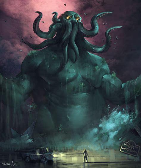 ArtStation - Cthulu Rises, Gareth Keenan