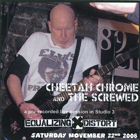 Cheetah Chrome studio 3 session : Cheetah Chrome, the Screwed, Equalizing-X-Distort, CIUT 89.5FM ...