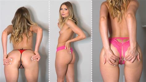 Tiny Blonde Shows You Her New Panties | Try On Haul - Free Porn Videos