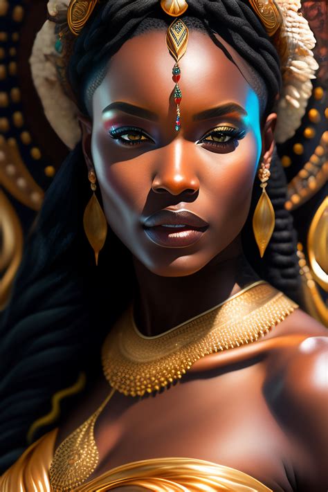 Lexica - Full body painting of a south African woman, ultra-realistic