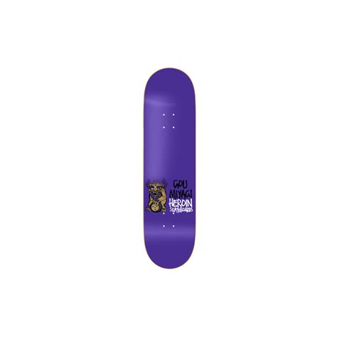 Gou Miyagi Pro Deck 8.125" - Skateboarding from The Snowboard Shop UK