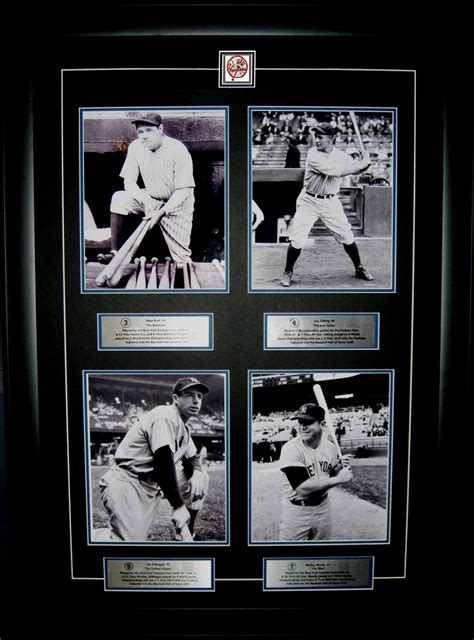 New York Yankees -“The Hall of Fame Quad” | DGL Sports – Vancouver ...