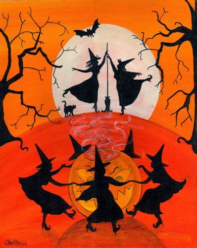 dancing witches! | WITCHES (naughty and nice!) | Pinterest