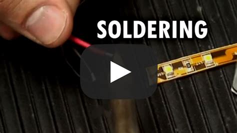 How to Solder LED Strips - SIRS-E®