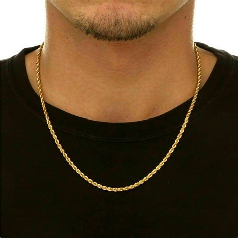 gold chain men 10k 3