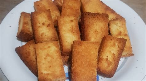 Cake Rusks Recipe | Tea Time Snack | Home Cooking Chef - YouTube