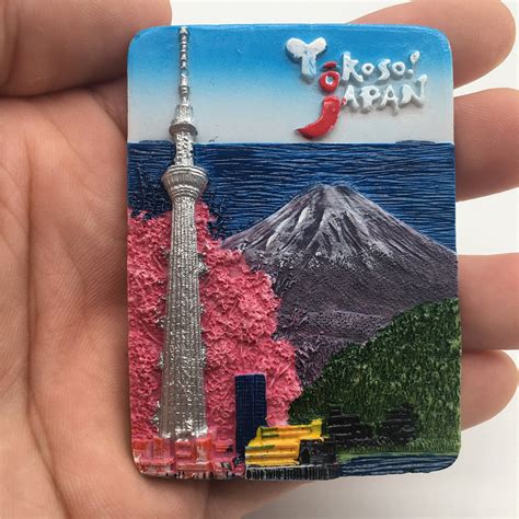 Tokyo Nagoya Japan Fridge Magnet Travel Souvenir Gift | Etsy