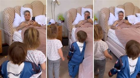 Robbie Williams's kids serenading him in bed with 'Angels' is the ...