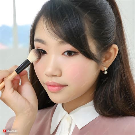 premium photo  korean girl  makeup