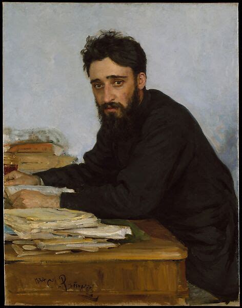 Illia Repin (Ilia Efimovich Repin) | Vsevolod Mikhailovich Garshin ...