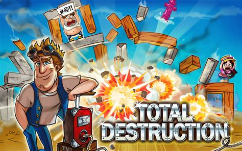 Total Destruction - logicko-fyzikální hra, která zabaví