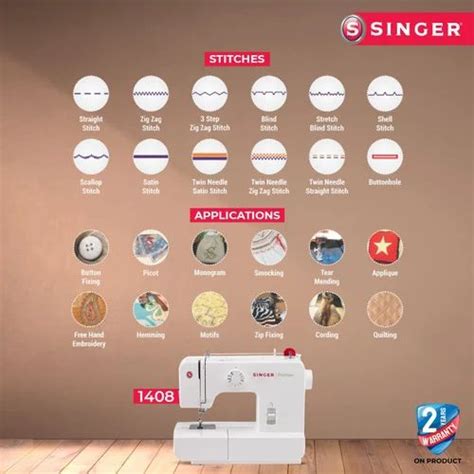 Singer Promise 1408 Sewing Machine at Rs 12000 | Singer Sewing Machines ...