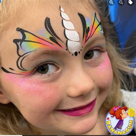 Pin by Sherri MacLean on Unicorn Facepainting | Face painting unicorn ...
