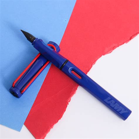 LAMY Safari Retro Blue & Red Fountain Pen – Truphae