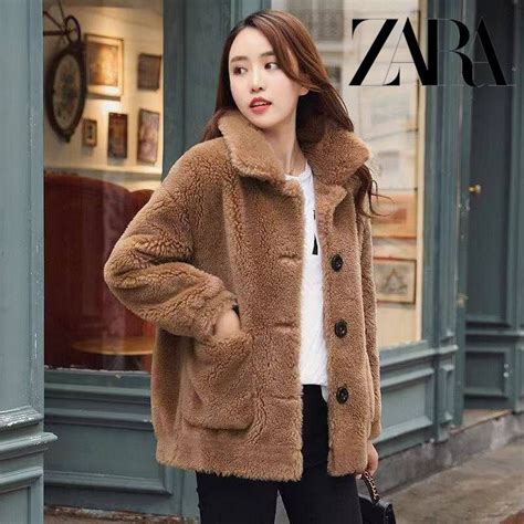 Шуба Zara - купить с доставкой по выгодным ценам в интернет-магазине ...