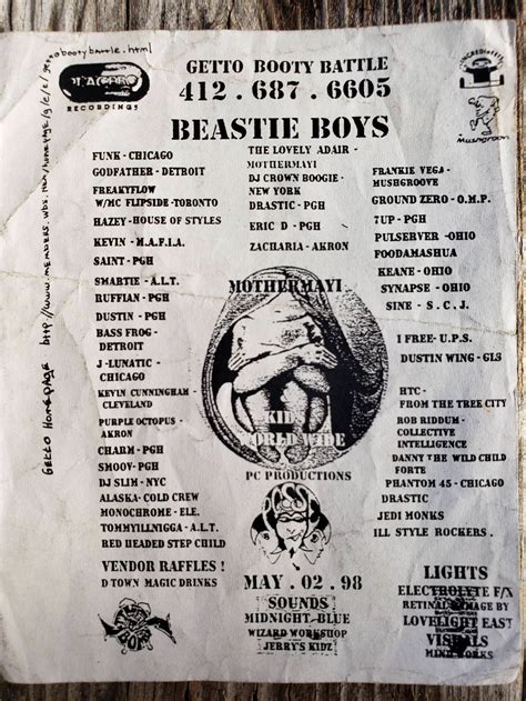 Ghetto Booty Battle from 1998 featuring the Beastie Boys : r/aves